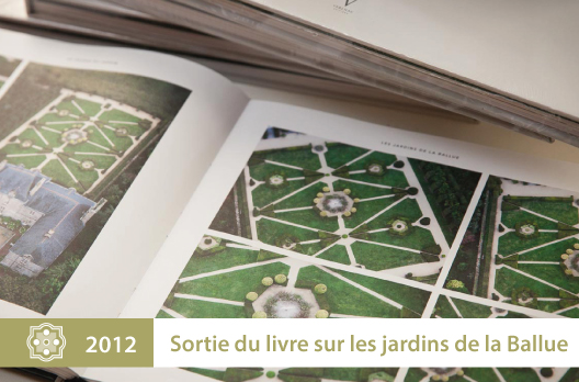 Très beau livre sur les jardins de la Ballue