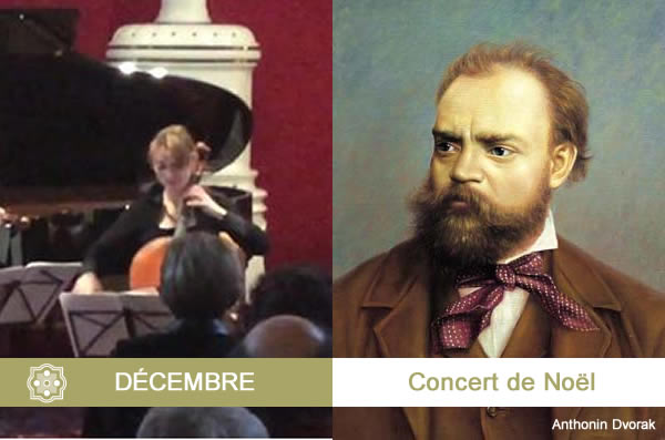 7 Décembre 2014 : Concert de Noel:  «DVORAK ou le romantisme tchèque»