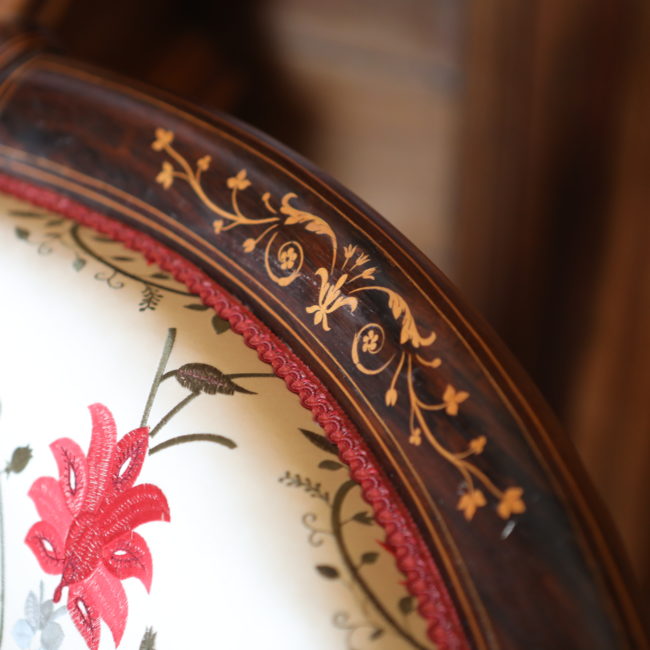 Château de la Ballue - Tissu 2 © Pierre Holley