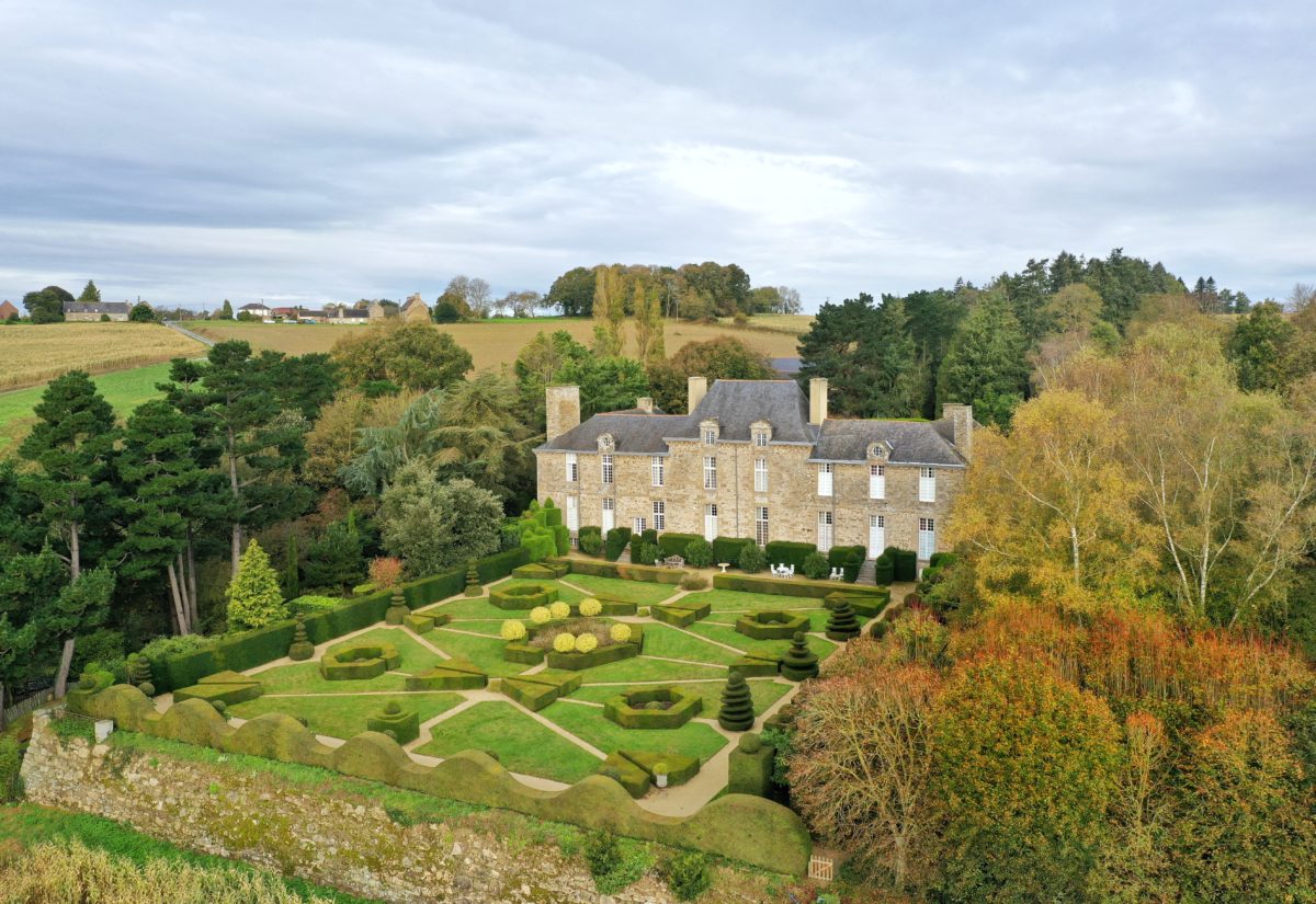 Château de la Ballue - Vue aérienne 1