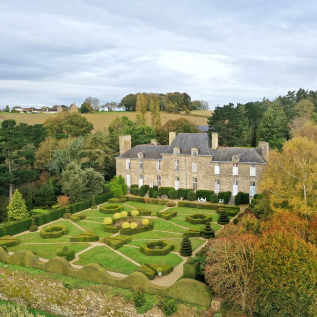 Château de la Ballue - Vue aérienne 1
