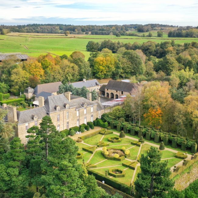 Château de la Ballue - Vue aérienne 2