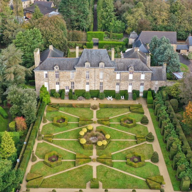 Château de la Ballue - Vue aérienne 5